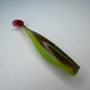 green paddle tail soft plastic fishing lure