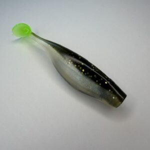 Soft plastic paddle-tail fishing lure